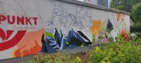 Farbenfrohe Hingucker am Arnsberger Bahnhof