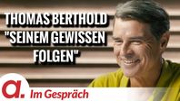 Bild: SS Video: "Im Gespräch: Thomas Berthold (“Was es braucht, um seinem Gewissen zu folgen”)" (https://tube4.apolut.net/w/9RVnwDwgKFuZZfJmgAmFzU) / Eigenes Werk