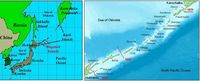 Die Kurillen Inseln: Ähnlich wie das Deutsche Reich, wurden auch Japans Ländereien besetzt und bis heute nicht wieder zurück gegeben.