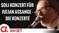 Bild: SS Video: "Am Set: 3. Solidaritätskonzert für Julian Assange – Die Konzerte (Teil 1)" (https://tube4.apolut.net/w/ky12UdfrhxQjjmb9GXYGUY) / Eigenes Werk