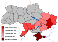Prorussische Proteste in der Ukraine 2014