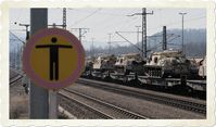 Panzerkolone / Panzertransport (Symbolbild)