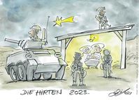 Cartoon von Michael Hüter