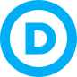 Logo Demokratische Partei, englisch Democratic Party, auch als Demokraten (Democrats) oder kurz Dems bezeichnet