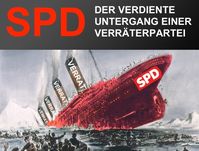 SPD in der Dauerkritik: Zuviele male viel die Partei jenen in den Rücken, die sie vorgab zu Unterstützen. Naht das endgültige Ende? (Symbolbild)