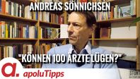Bild: SS Video: "Interview mit Prof. Dr. Andreas Sönnichsen – “Können 100 Ärzte lügen?”" (https://tube4.apolut.net/w/oVHPx5iiwp6S1NegN21nqg) / Eigenes Werk