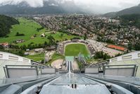 Garmisch-Partenkirchen: Blick von der Großen Olympiaschanze