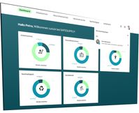 Das Dashboard der digitalen Lösung "Safe Supply" von Bertrandt.