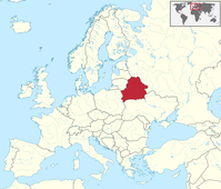 Weißrussland in Europa