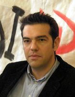 Syriza Parteivorsitzender Alexis Tsipras