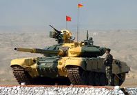 T-90-Panzer der Indischen Armee