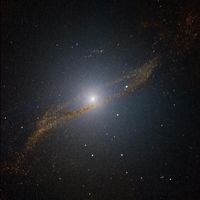 Blick ins Innere von Centaurus A Bild: ESO/Y. Beletsky