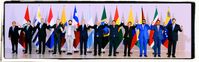 Staats- und Regierungschefs der südamerikanischen Staaten bei einem Gipfel in Brasilien, 30. Mai 2023.