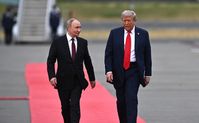 Wladimir Putin und Donald J. Trump (2025)