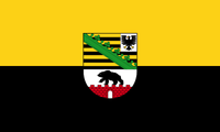 Land Sachsen-Anhalt Flagge