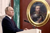 Wladimir Putin (2022) Bild: Waleria Scharifulin / Sputnik