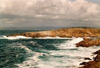 Küstenabschnitt bei A Coruña