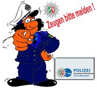 Symbolbild: Polizei sucht dringend nach Zeugen