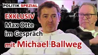 Bild: SS Video: "Freiheit nach 9 Monaten Haft | Michael #Ballweg und Max Otte in Köln" (https://youtu.be/V2wps_wnB3I) / Eigenes Werk