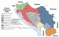 Das politisch zerfallene Jugoslawien (2008)
