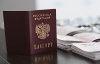 Russischer Pass Bild: Aleksei Maischew / Sputnik
