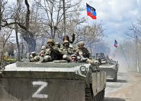 Streitkräfte der Donezker Volksrepublik auf dem Vormarsch (Symbolbild) Bild: Ilja Pitalew / Sputnik