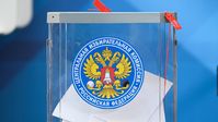 Eine Wahlurne in Russland (Archivlbild)
