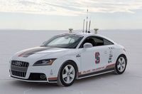 Robo-Raser: nur Menschen fahren besser. Bild: ddl.stanford.edu