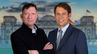 Götz Frömming und Ronald Gläser (2025) Bild: AfD Deutschland