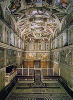 Sixtinische Kapelle im Vatikan