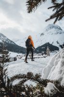 BILD zu OTS - Winterwanderung_Lech zum Skyspace_Lech Zürs am Arlberg