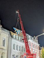 Einsatz am Sonntagabend. Der Einsatz wurde um 1 Uhr beendet.