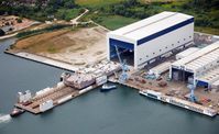 Der Bau neuer Anlagen - hier die neue Halle 8a - hat die Produktivität deutlich verbessert. Bild: "obs/Meyer Werft GmbH & Co. KG/Jens Schröder"
