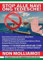 Flyer: STOPPT DIE DEUTSCHEN NGO-SCHIFFE!