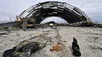 Ein zerstörter ukrainischer Flugplatz (Symbolbild)