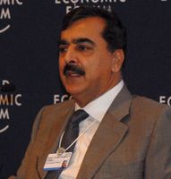 Yousaf Raza Gilani, 2008