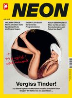 Cover NEON 06/2018 14.05.2018 /Bild: "obs/Gruner+Jahr, NEON"