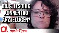 Bild: SS Video: "Interview mit Dr. Susanne Leschik – “Können 100 Ärzte lügen?”" (https://tube4.apolut.net/w/ommT3LcJRmunhdPGkhDG5j) / Eigenes Werk