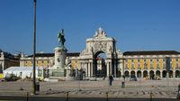 Praça do Comércio (Platz des Handels) in der portugiesischen Hauptstadt Lissabon