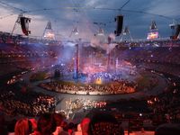 Eröffnungsfeier der Olympischen Sommerspiele 2012 in London
