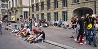 Ein Pokéstop in Bern