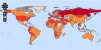Weltkarte GMI 2012
Quelle:  (idw)