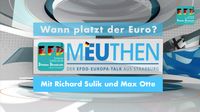 Der Euro wird immer mehr zur Gefahr – Jörg Meuthen, Richard Sulik und Max Otte diskutieren über die Probleme und Lösungen.