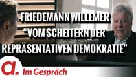 Bild: SS Video: "Im Gespräch: Friedemann Willemer (“Vom Scheitern der repräsentativen Demokratie”)" (https://tube4.apolut.net/w/gnqc6m5VEtQXcAGL8Muwkx) / Eigenes Werk