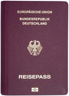 Biometrischer deutscher Reisepass