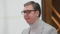 Aleksandar Vučić (2023) Bild: Gettyimages.ru / Milos Miskov/Anadolu Agency