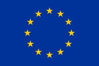 Flagge der Europäischen Union (EU),des Europäischen Rates (ER) und des Europarat (Council of Europe) (CoE)