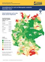 Postbank Wohnatlas 2025: Was Wohneigentum in Deutschland kostet