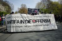 Antifa - Vom Bund bezahlte Schläger gegen Demokratie, Freiheit und Menschenrechte (Symbolbild)