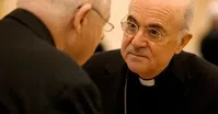 Bild: Screenshot Internet: "https://www.facebook.com/Archbishop-Carlo-Maria-Vigano-Letters-and-more-103756362008134" / UM / Eigenes Werk